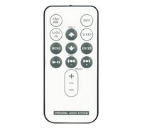 VINABTY RMT-CC11iP Mando a Distancia de Repuesto Aptos para Sony Audio System RMTCC11iP ICF-DS11iP ICF-C11iP