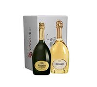 VINADDICT Caja de Champán Ruinart -R de Ruinart & Ruinart Blanc de Blancs 750 mililitros