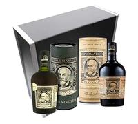 VINADDICT Caja de Ron Diplomatico Reserva exclusiva + Selección de Familia set de 2 700 mililitros