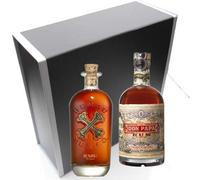 VINADDICT Caja de Ron Don Papa 7 años - Bumbu. Paquete de 2 700 mililitros