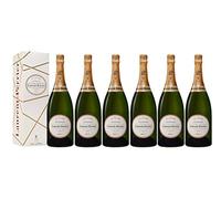 VINADDICT Lote 6 Champanes LAURENT PERRIER - LA CUVEE. Con casos. 750 mililitros