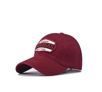 Vinage Las Vegas Nevada Coton Gorra de béisbol para hombre y mujer, para deportes al aire libre, sombrero casual, rojo vino, M/talla única