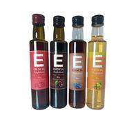 Vinagre 250 ml Ver Variedades ( Balsámico, Envejecido, Frambuesa y Blanco) Producto de Jaén (Frambuesa, 24 Unidades)