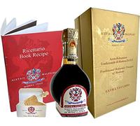 Vinagre Balsámico Tradicional de Modena envejecido 25 años Contenido 100ml+ Tapón dosador + Libro de cocina - Acetaia Malpighi