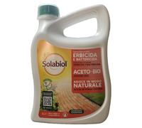 Vinagre concentrado 3 litros - Solabiol. Sustancia basica con actividad herbicida y bactericida. Elimina maleza. Para huerta y jardin.