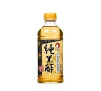 Vinagre de arroz puro 500 ml elaborado en Japón para sushi, aliños y marinados; sabor suave y acidez equilibrada