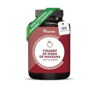 Vinagre de Manzana en Cápsulas 1500 mg con la Madre - Fórmula con Pimentón, Jengibre y Cúrcuma - 120 Cápsulas Veganas - Apoyo Digestivo y Metabólico - Vitavea