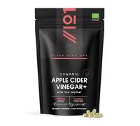 Vinagre de Sidra de Manzana con la Madre 1280mg de Potencia 120 Cápsulas Veganas - Con Probióticos, Cúrcuma, Jengibre y Pimienta de Cayena, Suplemento Dietético Natural Para 2 Meses
