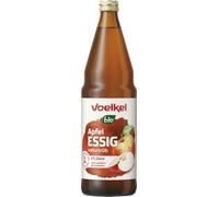 Vinagre de sidra de manzana, nublado natural, 6 x 0,75 L