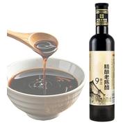 Vinagre Negro de Shanxi Envejecido Durante Ocho Años, Condimento Oscuro de 9° Fermentado Naturalmente Según la Tradición China, Elaboración Artesanal Pura y Artesanal