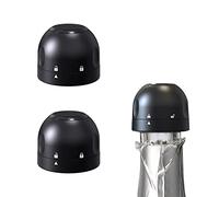 VINAK - (2 UNIDADES) Tapón para botellas de champagne | champán | cava | espumosos | Con cierre hermético y bloqueo de seguridad permite una excelente conservación
