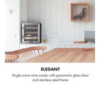 Vinamour 12 Uno nevera para vinos 12 botellas/46 litros 4-18°C 40dB Klarstein