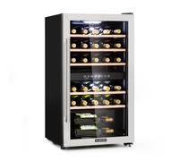 Vinamour 29D Nevera para vinos 2 zonas 80 l/29 botellas 5-22 ºC Touch Klarstein