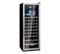 Vinamour 46 Uno nevera para vinos, 1 zona, 155 L/46 botellas, 4-18 °C, acero inoxidable
