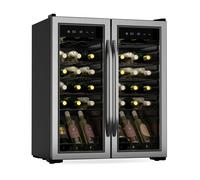 Vinamour 48,1cm 36 Botellas Vinoteca 2 Zonas Plata