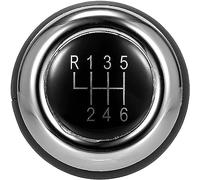 VINAMY Pomos De Palanca De Cambios para Mini Cooper Countryman R60 R61,Mando De Cambio Perilla Marchas Manual Palanca De Cambios Palo Balonmano Pomo Piezas Automóvil,A-Black
