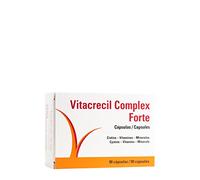 VITACRECIL COMPLEX FORTE NUTRICIÓN DE CABELLO Y UÑAS 90 CÁPSULAS