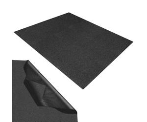 VINATO Alfombra Antideslizante 120x100 cm, Protector de Maletero Recortable e Impermeable, para Coche, Hogar, Mascotas, Cajones y Cocina, Negro-patrón de Piedra