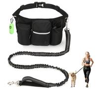 VINATO Bolsa de Golosinas para Perros con Correa Extensible y Dispensador de Bolsas,Riñonera para Perros, Bolsas Perro Adiestramiento con Distribuidor de Bolsas de Excremento