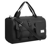 VINATO Bolsa Deporte Equipaje de Mano 48 cm 31,2 L, espaciosa, para Deporte & Viaje, Resistente, Negra