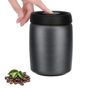 VINATO Bote de Café Hermético de Acero Inoxidable 0,8L - Recipiente al Vacío para Café, Té o Alimentos, Bote Cafe