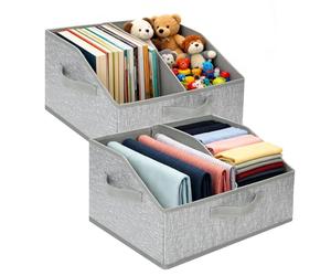 VINATO Cajas Almacenaje Ropa, Organizador Armario, Cajas Organizadoras, Almacenaje y Organización, Cajas de Almacenaje para Ropa, Juguetes y Libros