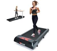 VINATO Cinta de Correr 3 en 1 con Inclinación 5% - Walking Pad 2-6 km/h, 2.5 HP, con App, Mando a Distancia y Display LED, Ideal para Casa y Oficina