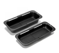 VINATO Colador Fregadero Plegable 2 Piezas Ajustable (32-46cm) - Escurridor Verduras, Pasta - Set Profundo y Bajo, Rejilla Fregadero Cocina para Escurrir y Enjuagar Frutas y Verduras