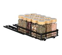 VINATO Especieros Para Cocina, Organizador Deslizante de Especias, Estante para Especias con Guías, Organizador de Cocina para Armario (26 * 15 * 5.5CM)