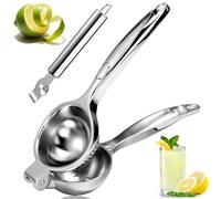 VINATO Exprimidor Limon Manual, Exprimidor de Naranjas Resistente y Duradero, Anticorrosivo Lemon Squeezer para Restaurante, Cocina, Bar, 7 cm
