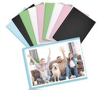 VINATO Foto Imanes Nevera, 10 Piezas 10 × 15 cm Marcos de Fotos Magnéticos, Iman Nevera Portafotos Magnéticos para Polaroid Instax Mini Fotos, Multicolor