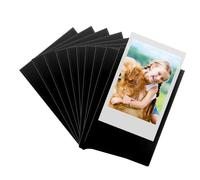 VINATO Foto Imanes Nevera, 10 Piezas 9 × 5,8 cm Marcos de Fotos Magnéticos, Iman Nevera Portafotos Magnéticos para Polaroid Instax Mini Fotos, Negro
