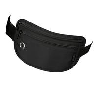 VINATO Riñonera Antirrobo, con Protección RFID, Bolso de Cintura para Hombre y Mujer, Cinturones de Dinero Ocultos para Viajes, Deportes y Festivales, para Pasaporte, Efectivo,Teléfono, Negro