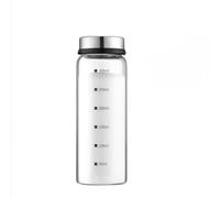 VINATO Salero y Pimentero de Vidrio 4x150ml - con escala & vertedores ajustables - apto para lavavajillas, sin BPA - para cocina y camping