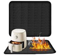 VINATO Tapete resistente al calor para freidora de aire, 38 x 46 cm almohadillas calientes para encimera de cocina, Alfombrilla de protección térmica para freidora de café, Facile à nettoyer