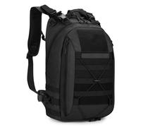VINBAGGE Mochilas Camping,Mochila Senderismo Mochilas de Viaje Mochila Deporte Mochilas Tacticas Actividades al Aire Libre Acampar/Senderismo/Caza/Montañismo/Montar Bicicleta/25L(Negro3)
