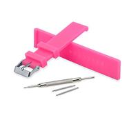 VINBAND Correa Reloj Calidad Alta Impermeable Recambios Correa Relojes Caucho Hombre Mujer Negro Suave - 18mm, 20mm, 22mm, 24mm Silicona Correa Reloj con Herramienta (12mm, Rosa)