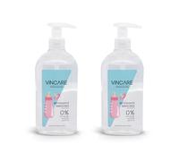 VINCARE Detergente Biberones y Tetinas Pack 2x - Limpieza Segura para Bebés - Elimina Restos de Leche y Olores - Apto para Chupetes y Accesorios