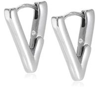 Vince Camuto - Pendientes de bisagra en V, talla única, metal, sin piedras preciosas, talla única, Metal, Sin piedras preciosas
