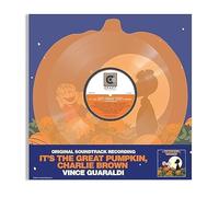 Vince Guaraldi - It's The Great Pumpkin, Charlie Brown Orange Pumpkin Shaped 33 1/3rpm