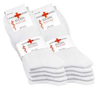 Vincent Creation 10 pares de calcetines Mujer Enfermeras Original, color blanco