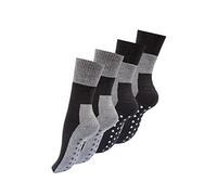 Vincent Creation 4 pares ABS calcetines unisex - Con antideslizante suela