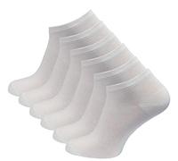 Vincent Creation 6 pares Calcetines cortos de Bambù para hombres y mujeres