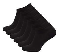 Vincent Creation 6 pares Calcetines cortos de Bambù para hombres y mujeres