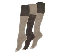 Vincent Creation® - Calcetines hasta la rodilla - para mujer, marron, 39-42