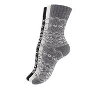 Vincent Creation Calcetines 'Hygge' gris / gris claro / negro 43-46 gris / gris claro / negro