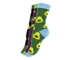 Vincent Creation Calcetines marrón / verde / lila / negro 36-40 marrón / verde / lila / negro