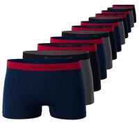 Vincent Creation Pack de 12 calzoncillos tipo bóxer para hombre, sin costuras, de microfibra suave y suave, Mix-d (Sw/Dark Blue/Gris), S/M