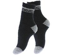 Vincent Creation Pack de 4 pares de calcetines para dormir suaves en varios color con y sin rayas