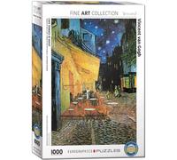Vincent Furgoneta Gogh Café Terraza En Noche 1000pc Puzle Rompecabezas